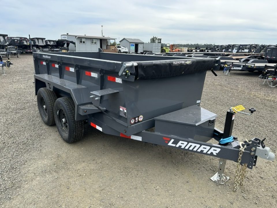 New 2026 LAMAR TRAILERS 60" x 10' Tandem Axle 10K Dump Trailer