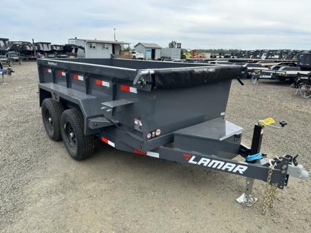 New 2026 LAMAR TRAILERS 60" x 10' Tandem Axle 10K Dump Trailer