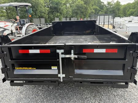 New 2026 CAM 6X12-10K DUMP TRAILER W/ RAMPS - TARP