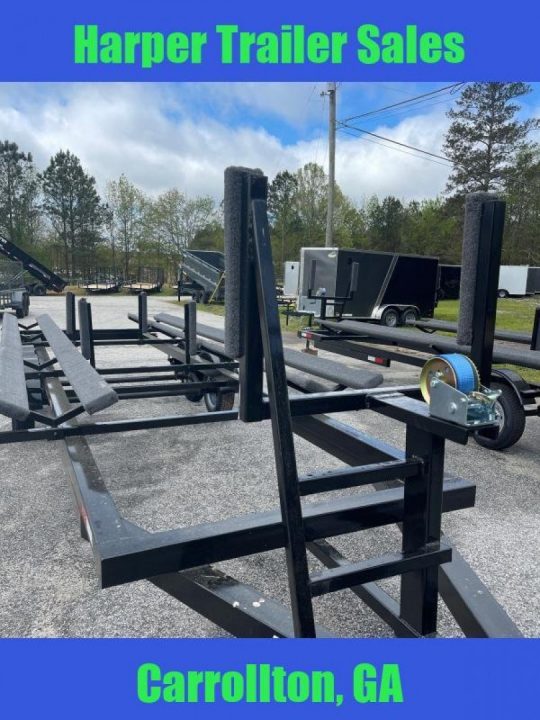 New 2026 22' HEAVY DUTY PONTOON TRAILER 7K WITH BRAKES