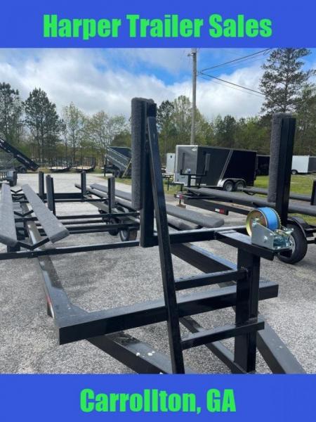 New 2026 22' HEAVY DUTY PONTOON TRAILER 7K WITH BRAKES