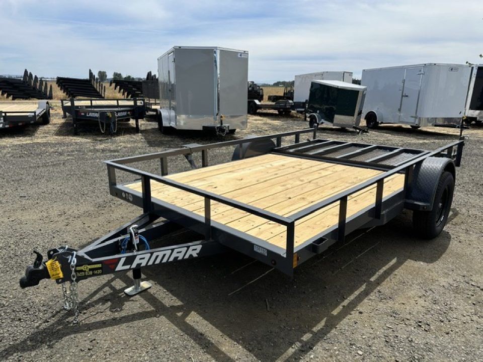 New 2026 LAMAR TRAILERS UC 83x12 3K Flatbed Trailer