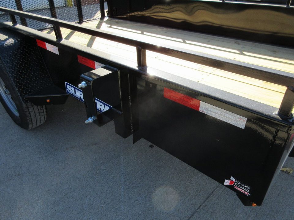 New 2026 Sure-Trac 6X12 STEEL HIGH SIDE Utility Trailer