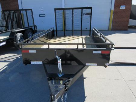 New 2026 Sure-Trac 6X12 STEEL HIGH SIDE Utility Trailer