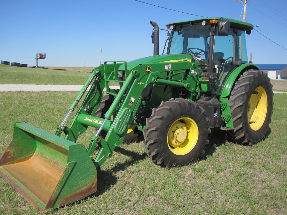 Used 2019 John Deere 6135E MFWD Loader Tractor