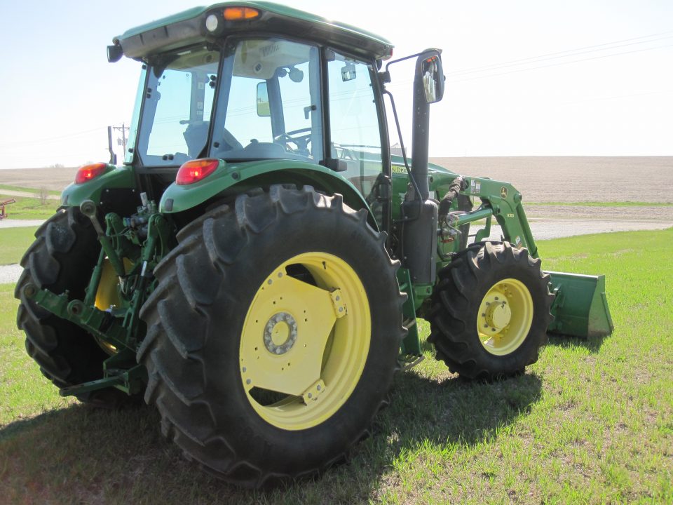 Used 2019 John Deere 6135E MFWD Loader Tractor