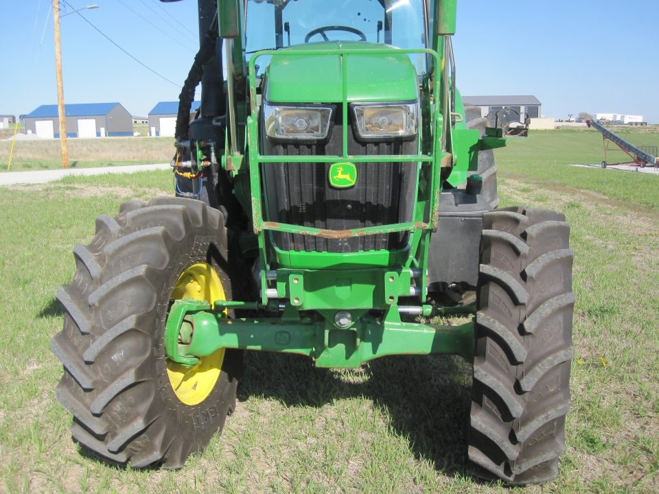 Used 2019 John Deere 6135E MFWD Loader Tractor