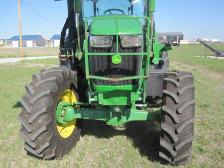 Used 2019 John Deere 6135E MFWD Loader Tractor