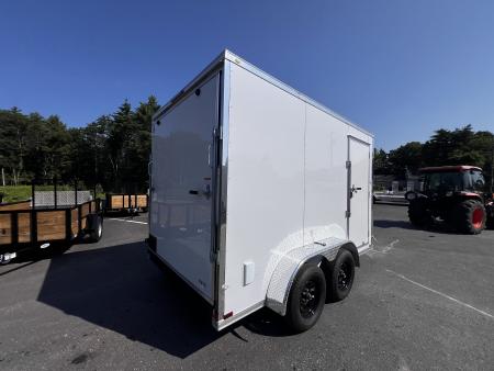 New 2026 Spartan 7X12 +2ft V-nose/ HD Spec 12" OC Construction/ 7' interior height / .080 Polycore Exterior/ Ext. Tongue - 7000GVW