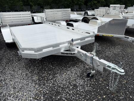 New 2027 ALUMA 7814 TILT - SINGLE AXLE Utility Trailer