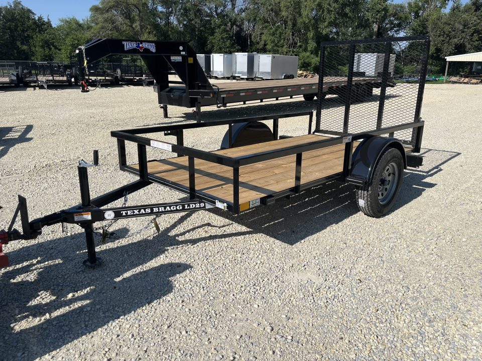 New 2026 Texas Bragg Trailers 5x10 LD29 Utility Trailer