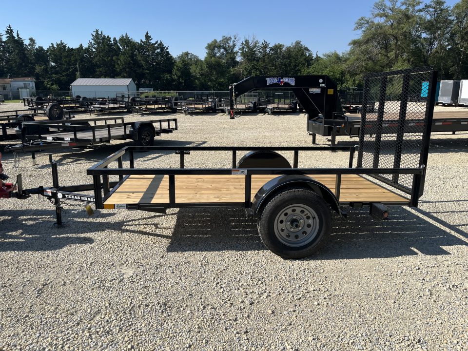 New 2026 Texas Bragg Trailers 5x10 LD29 Utility Trailer