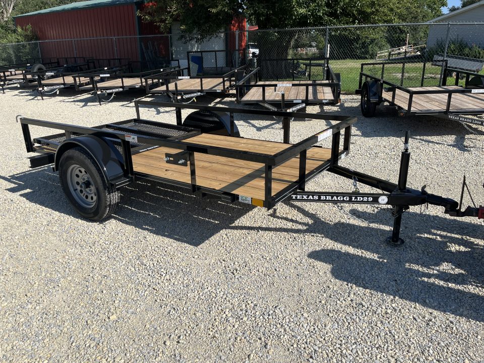 New 2026 Texas Bragg Trailers 5x10 LD29 Utility Trailer