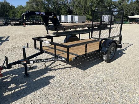 New 2026 Texas Bragg Trailers 5x10 LD29 Utility Trailer