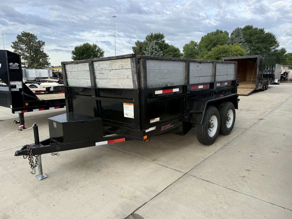 Used 2012 Carry-On 712 dump Dump Trailer