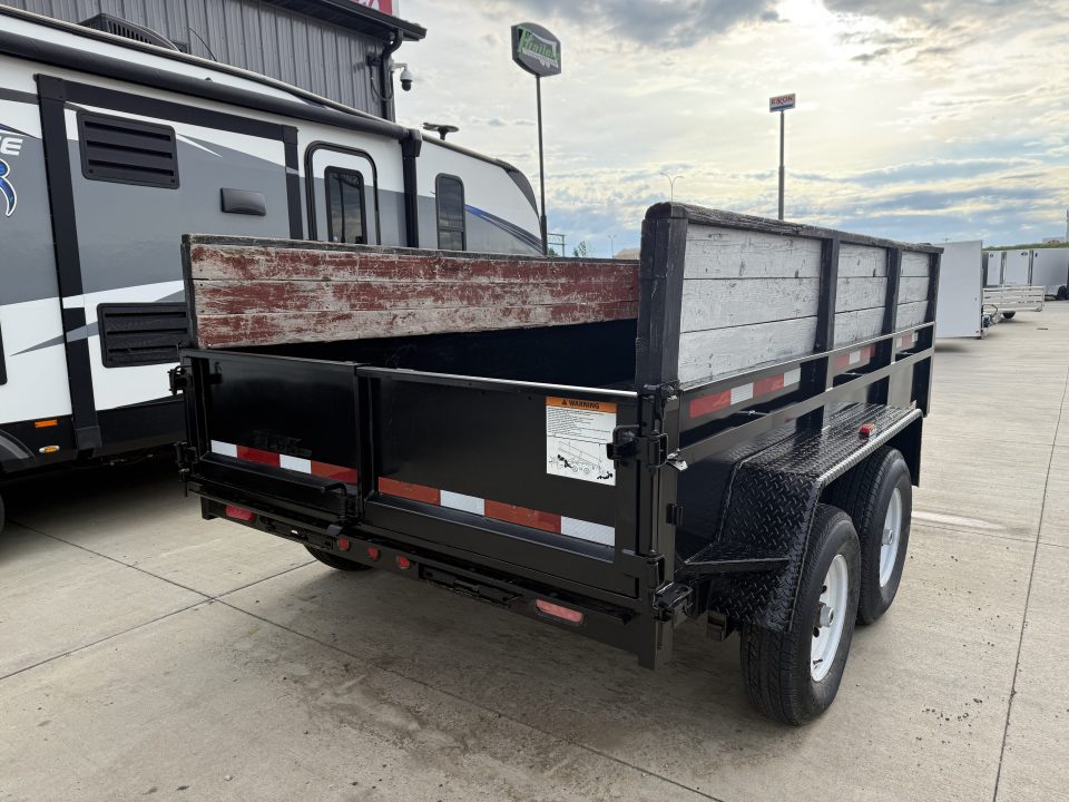 Used 2012 Carry-On 712 dump Dump Trailer