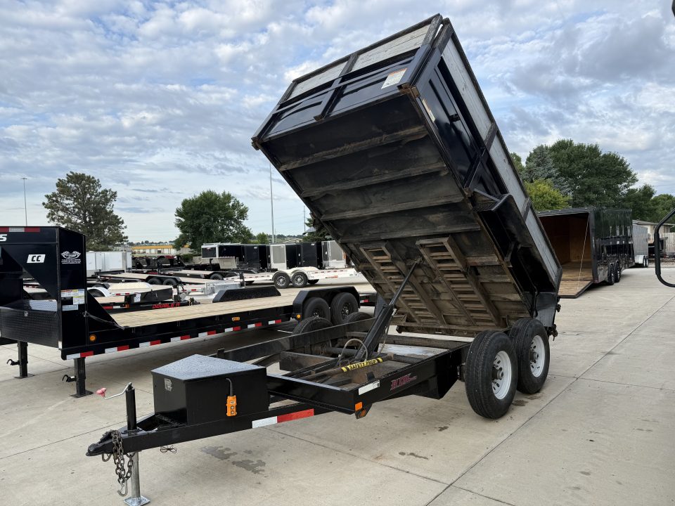 Used 2012 Carry-On 712 dump Dump Trailer