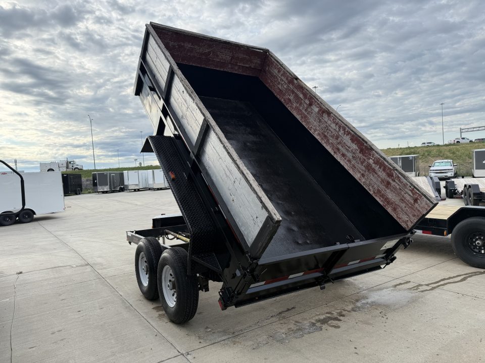 Used 2012 Carry-On 712 dump Dump Trailer