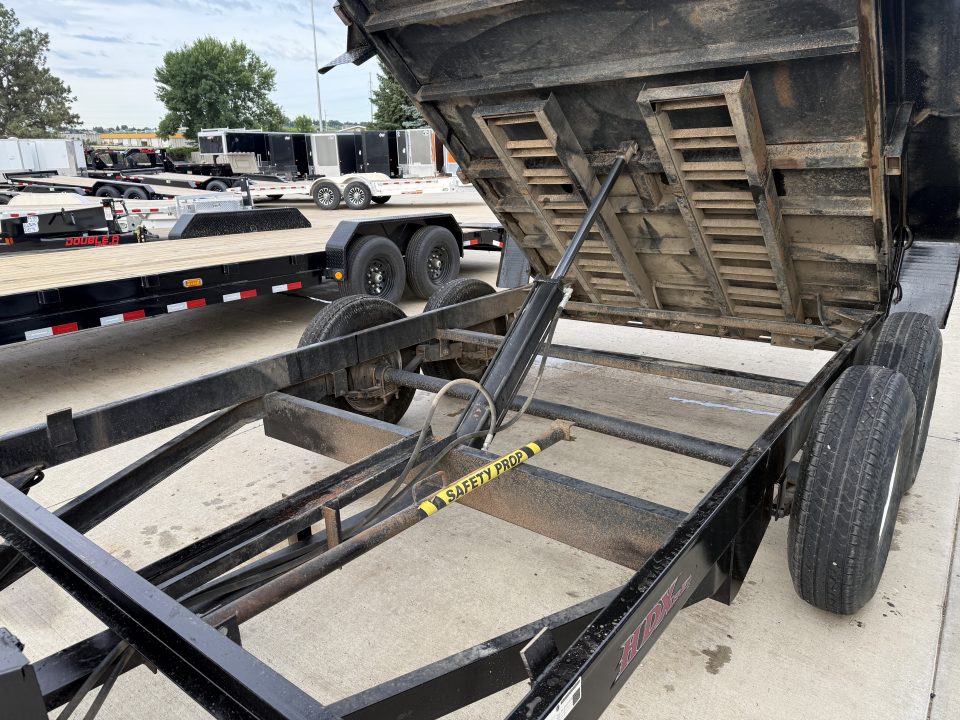 Used 2012 Carry-On 712 dump Dump Trailer