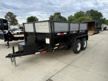 Used 2012 Carry-On 712 dump Dump Trailer