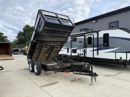 Used 2012 Carry-On 712 dump Dump Trailer