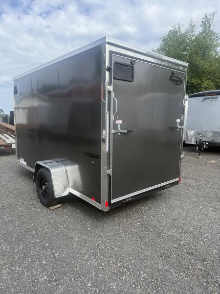 New 2026 FORMULA 6x12 Conquest Cargo - Ramp Door - Charcoal