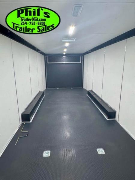 New Pace American 8.5X28 Car / Racing Trailer ENCLOSED CAR HAULER UPGRADED .080 EXTERIOR & REAR WING