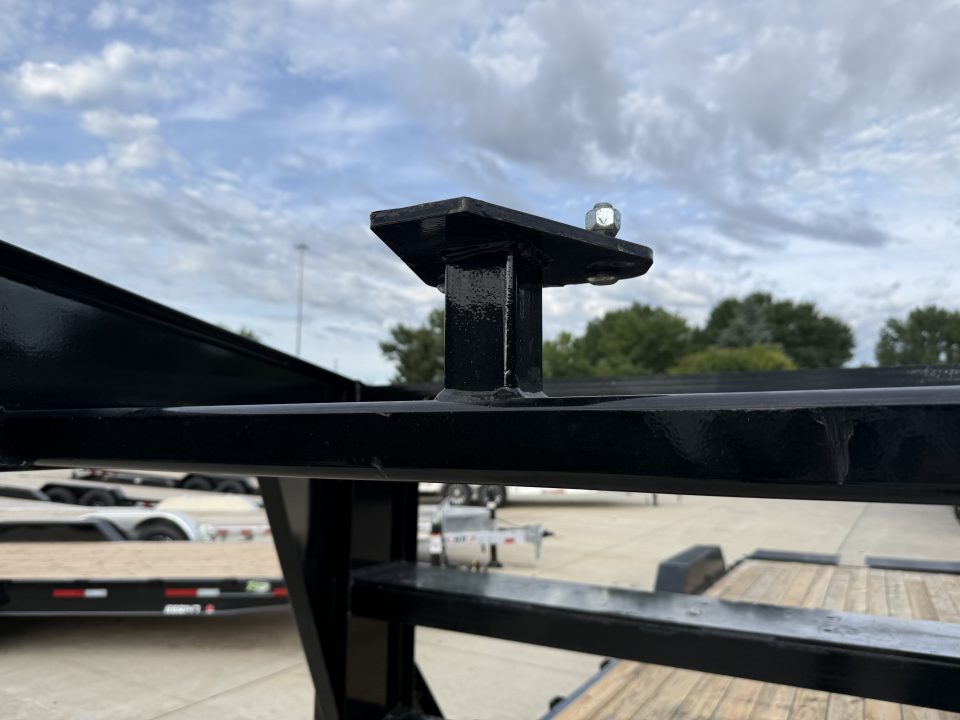 Used USED 2023 PJ GOOSENECK 24 ft flatbed HEAVY DUTY 14K Trailer