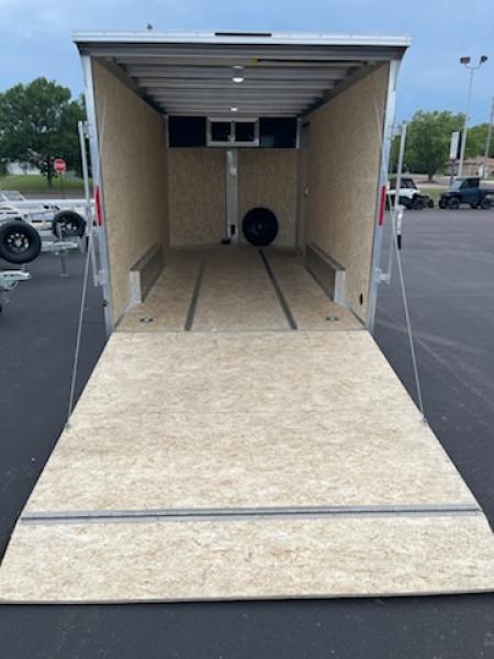 New 2027 E-Z Hauler 7.5x16 Ultimate UTV Cargo / Enclosed Trailer