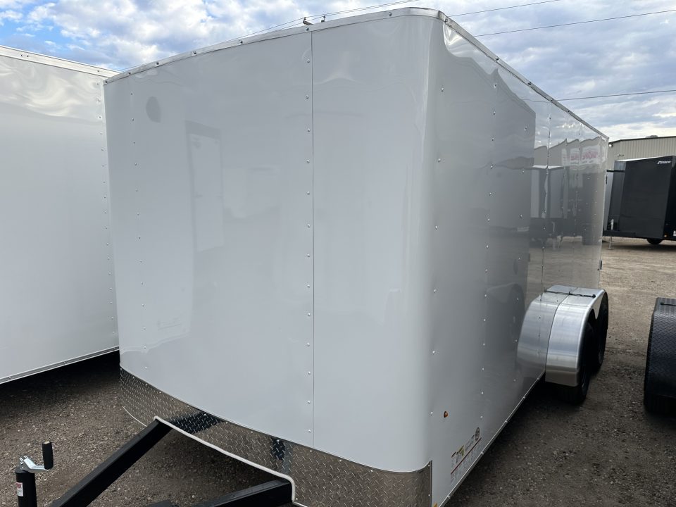 New 2026 Mirage Trailers 7 x 16 EXPO Cargo Flat Top Round Front 7K Cargo / Enclosed Trailer