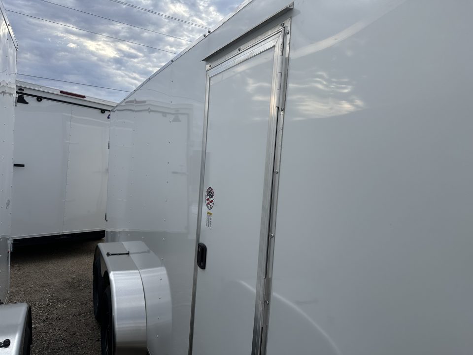 New 2026 Mirage Trailers 7 x 16 EXPO Cargo Flat Top Round Front 7K Cargo / Enclosed Trailer