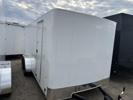 New 2026 Mirage Trailers 7 x 16 EXPO Cargo Flat Top Round Front 7K Cargo / Enclosed Trailer