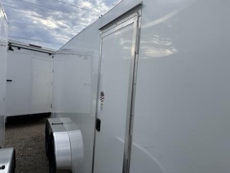 New 2026 Mirage Trailers 7 x 16 EXPO Cargo Flat Top Round Front 7K Cargo / Enclosed Trailer
