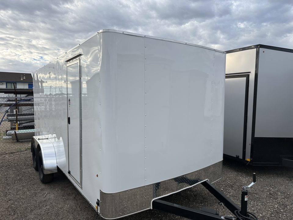 New 2026 Mirage Trailers 7 x 16 EXPO Cargo Flat Top Round Front 7K Cargo / Enclosed Trailer