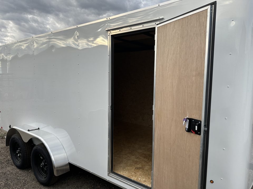 New 2026 Mirage Trailers 7 x 16 EXPO Cargo Flat Top Round Front 7K Cargo / Enclosed Trailer