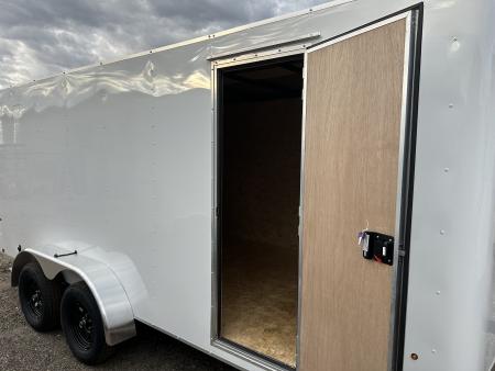 New 2026 Mirage Trailers 7 x 16 EXPO Cargo Flat Top Round Front 7K Cargo / Enclosed Trailer