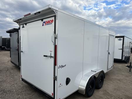 New 2026 Mirage Trailers 7 x 16 EXPO Cargo Flat Top Round Front 7K Cargo / Enclosed Trailer