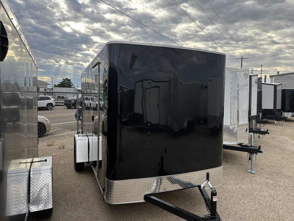 New 2026 Mirage Trailers 6 x 12 EXPO Cargo Flat Top Round Front 3K Cargo / Enclosed Trailer