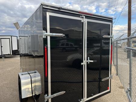 New 2026 Mirage Trailers 6 x 12 EXPO Cargo Flat Top Round Front 3K Cargo / Enclosed Trailer