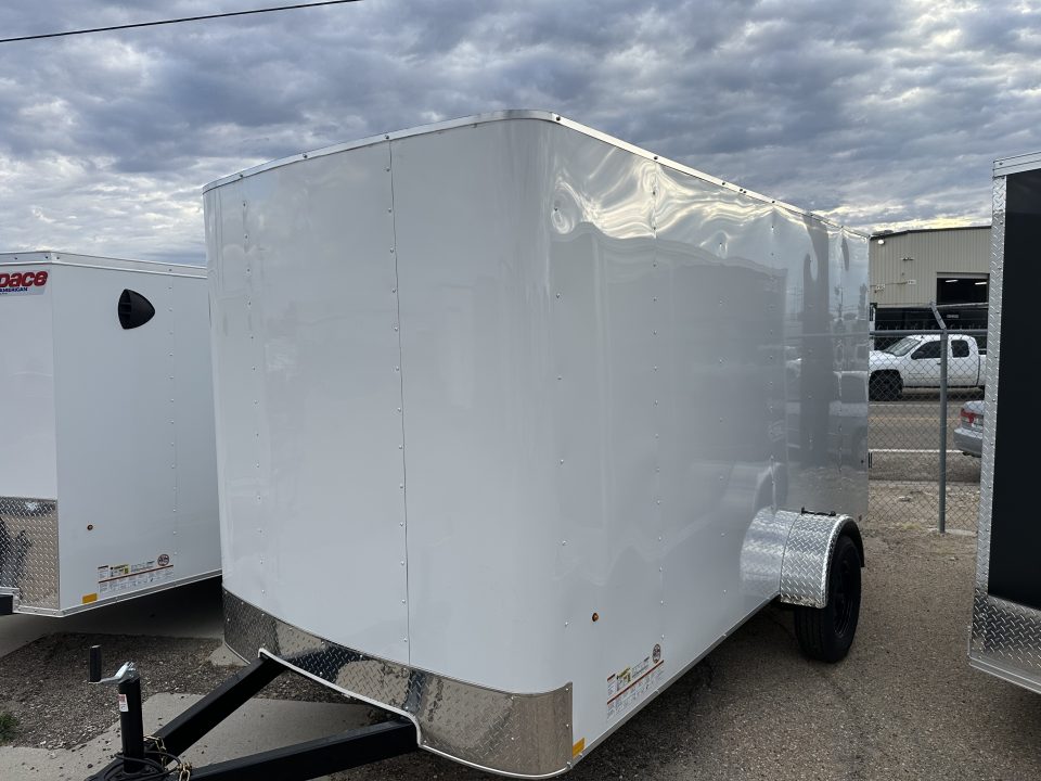 New 2026 Mirage Trailers 6 x 12 EXPO Cargo Flat Top Round Front 3K Cargo / Enclosed Trailer