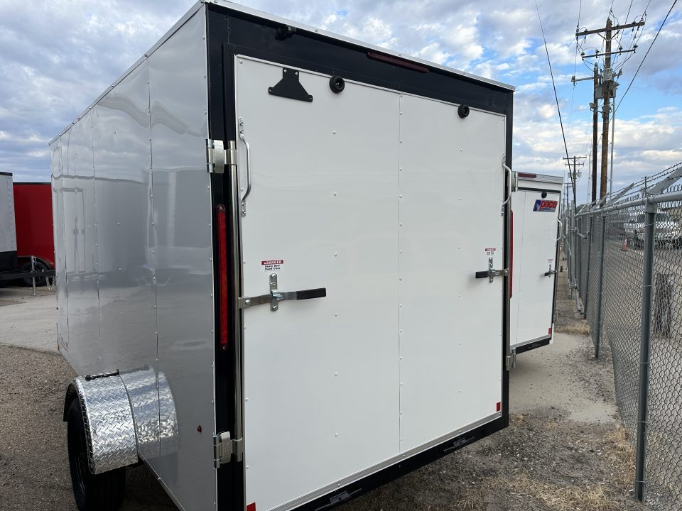 New 2026 Mirage Trailers 6 x 12 EXPO Cargo Flat Top Round Front 3K Cargo / Enclosed Trailer