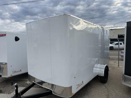 New 2026 Mirage Trailers 6 x 12 EXPO Cargo Flat Top Round Front 3K Cargo / Enclosed Trailer