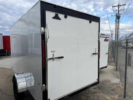 New 2026 Mirage Trailers 6 x 12 EXPO Cargo Flat Top Round Front 3K Cargo / Enclosed Trailer