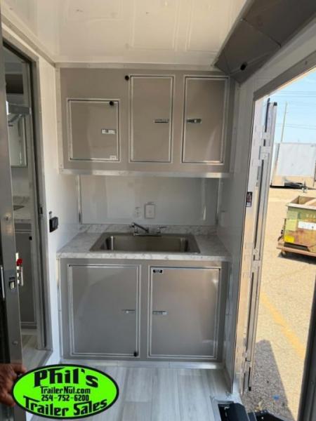 New 2026 Continental Cargo 8.5X24 OFFICE / JOBSITE TRAILER Cargo / Enclosed Trailer BATH TRAILER - BATHROOM PACKAGE
