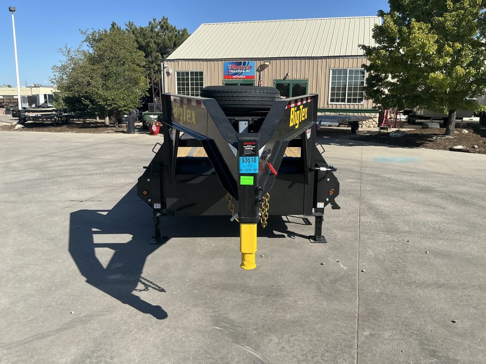 New 2027 Big Tex 25GN-25D5A-MRBK Flatbed Trailer