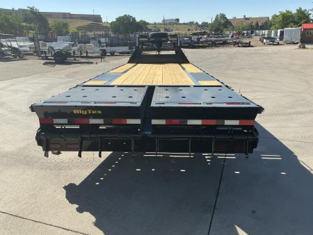 New 2027 Big Tex 25GN-25D5A-MRBK Flatbed Trailer