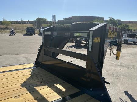 New 2027 Big Tex 25GN-25D5A-MRBK Flatbed Trailer