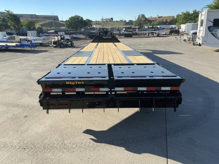 New 2027 Big Tex 25GN-40D5A-MRBK Flatbed Trailer