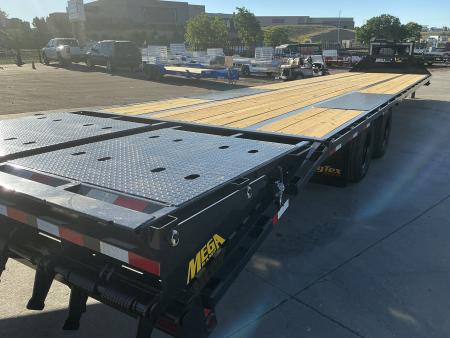 New 2027 Big Tex 25GN-40D5A-MRBK Flatbed Trailer