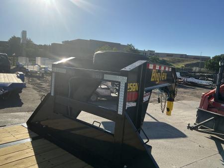 New 2027 Big Tex 25GN-40D5A-MRBK Flatbed Trailer